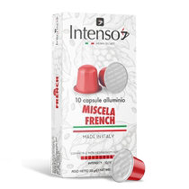 INTENSO Italian imported boxed capsule espresso black coffee FRENCH French 5g*10NESPRESSO