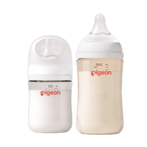 Pigeon, детская стеклянная бутылочка для кормления для новорожденных, широкое горлышко, 160 мл, 240 мл
