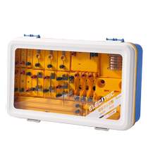 Deli Physics full set of experimental equipment junior high school electrical experiment box circuit high school entrance examination electromagnetic optical mechanics Peoples Education Edition