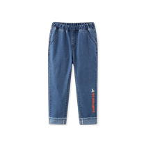 Liyingfang childrens clothing 1-6 years old boys and girls jeans autumn casual fashion loose denim trousers