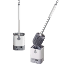 Toilet Brush Home No Dead Angle 2024 New Wall-mounted Washing Toilet Brush Bathroom Cleaning Brush Artifact Brush