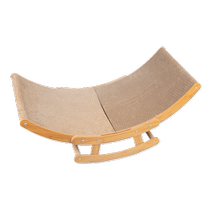Sisal rocking chair cat scratching board cat nest integrated large self-healing vertical recliner scratch-resistant and wear-resistant does not shed crumbs and grinds claws