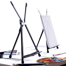 Desktop easel desktop folding aluminum alloy drawing board art special oilable easel childrens painting easel tool set