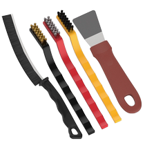 Baojiajie gas stove cleaning brush long handle powerful decontamination small steel brush gas stove gap pot brush wire brush