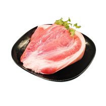 Fresh Luoji pig high-quality front leg meat 300g pork belly fat fresh braised food thick and tender