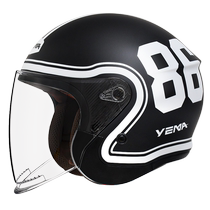 New national standard Mustang electric vehicle helmet for men and women winter warmth for all seasons winter battery vehicle safety helmet half helmet