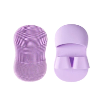 Silicone face wash brush can be used with fingers soft bristles to remove blackheads special face wash brush individually packaged cleansing pores face wash brush