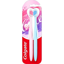 High - lux toothbrush bold love couple 2 loving heart wide hair gum clean gum high mouth value