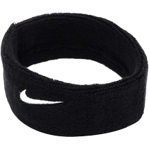 Nike Nike headband mens sports sweat-absorbent fitness training basketball headband womens black headband