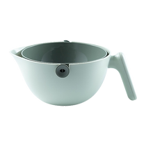 DFR Upgrade Nets Red Birdie Rotating Bilayer Drain Basket Fruit Basket Fruit Vegetable Hotpot Wash Vegetable Basket God