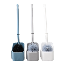 Miaoranke wall-mounted toilet brush household no dead ends toilet gap brush bathroom long-handled cleaning brush 1 set
