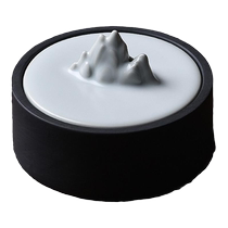 Shanlianhu pen Guanshan She inkstone calligraphy inkstone with cover to prevent evaporation and grinding ink special incense insert to wash the pen and prevent drying