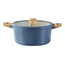 Carrot soup pot household non-stick pot steaming stew soup porridge instant noodle pot induction cooker gas special non-stick pot
