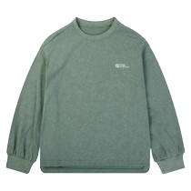 EBAER childrens long-sleeved T-shirt 2024 autumn outdoor sports boys and girls pure cotton breathable casual tops bottoming shirt