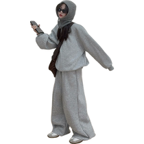 Yuyingfang Girls Spring and Autumn Sports Suit Big Childrens Autumn Korean Sweatshirt Girls Autumn Casual Sweatpants Two-piece Set