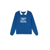 Meow Full Score Fake Two-piece Sweatshirt Womens Small Design Niche Bottoming Shirt Large Size Versatile Top Spring Autumn Jacket