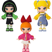 POPMART MOLLY × Powerpuff Girls Series Action Figure Blind Box Gift Ornament