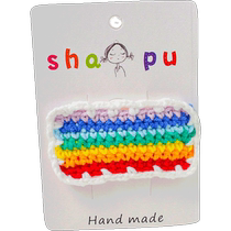 Child Hair Accessories Rainbow Girl Hair Clip Girl Hairpin Girl Hairpin Accessories Baby Small Clip Girl Baby Korea No Injuries