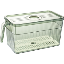 Modern housewife refrigerator crisper with lid food storage box frozen eggs fruit and vegetable plastic storage box