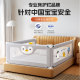 Maruya crib fence bed guardrail blue penguin anti-fall bed guardrail baby bedside heightening anti-fall baffle