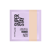 Maybelline Light Kiss Liquid Foundation Oil Control Long-lasting Makeup Lightweight Natural Clear and No-Take Off Makeup 1ml × 1 Tablet N20