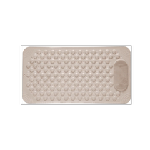 Qiqijia multifunctional rubber shower mat cloud gray 40x70cm