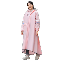 Raincoats Womens long section Full body Anti-rainstorm Adult Outer wear Male Electric Electric Bottle Car Special New Single Rain Cape