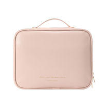 Cosmetic bag large capacity womens new high-end light luxury advanced portable travel cosmetics partition storage bag