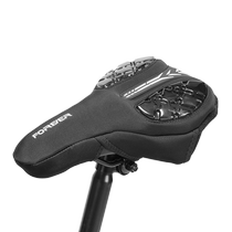 Shanghai Forever Brand Silicone Seat Cover Super Soft Cushioning Shock Absorbing Cushion Bicycle Mountain Bike Road Bike Riding Accessories