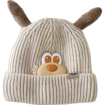 Rashalia baby hat winter girls baby woolen hat cute winter warm pullover hat infant boy