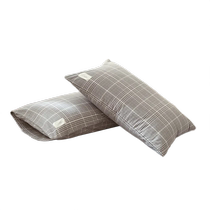Montagut cotton yarn-dyed washed cotton pillowcase pure cotton pillowcase pillow core cover pillow leather pillow bag pair
