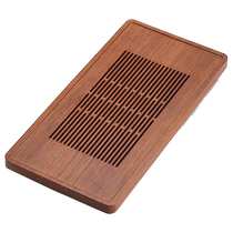 Sus Ceramics Heavy Bamboo Tea Tray Mildew-proof Drainable Water Storage Kung Fu Tea Set Tray 49 5*24 5cm