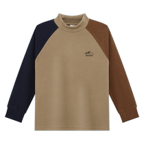 Zuoxi childrens clothing boys bottoming shirt long-sleeved T-shirt plus velvet childrens autumn and winter clothing 2024 new boys tops