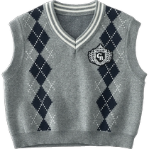 (2023 Autumn College Style New Product) Qiqi Bear Baby Vest Spring and Autumn Pure Cotton Boys Vest Childrens Waistcoat