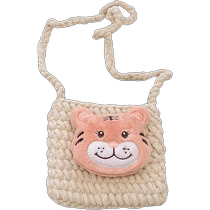 Sac pour enfants automne et hiver dessin animé petit sac sac décoratif mignon bébé sac de messager bébé porte-monnaie élèves de lécole primaire voeux du nouvel an