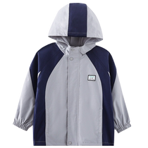 Piggy Banner childrens clothing 2024 spring new childrens windbreaker medium and large childrens boys coats casual tops boys trendy