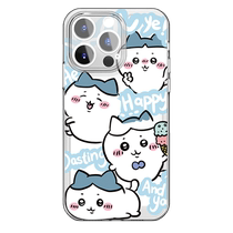 Cute Xiaoba suitable for iPhone15 14 protective cover Apple 13 transparent 12 all-inclusive anti-fall mobile phone case