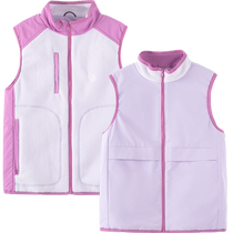 (bp) Balabala high-end winter mountain hiking series antistatic polar fleece double-sided vest