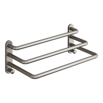 Youqin towel rack bathroom bathroom punch-free wall-mounted storage rack bathroom thickened bath towel hanging rod