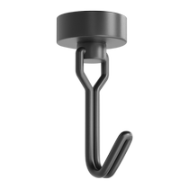 (Magnetic rotation) Youqin hook magnetic refrigerator bookshelf magnet magnetic no-punch kitchen storage