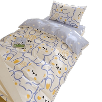 Montagut 100% cotton bedding thickened quilt cover bedding dormitory sheets three-piece set