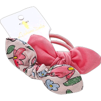 Childrens hair ring not hurt to send Korean baby small leather gluten hair adorned with rubber band head rope girl girl baby bow tie