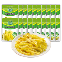 Jixiangju Fresh Crispy Mustard Shreds 15g*20 Sachets Crispy and Refreshing Meal Pickles Pickled Pickles Ready-to-Eat Pouch Portable