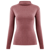 Yadaili Thermal Underwear Womens Autumn and Winter Bottoming Shirt Seamless Brushed Slim Fit Warm Versatile Autumn Clothes Top