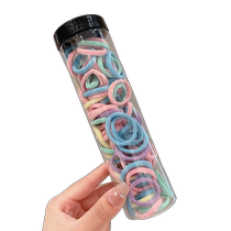 Youkesiu girls rubber band does not hurt hair high elasticity and durable hair rope small rubber band for children and girls high ponytail head rope