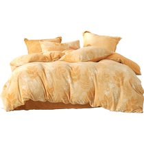 Mercury produced Belles home textile quilt cover Class A milk velvet anti-static machine washable dormitory single and double quilt cover