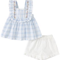 David Bella childrens clothing girls suits summer childrens clothes girls summer clothes new baby two-piece set