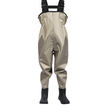 Mumeng childrens play water suits one-piece waders and sea equipment summer breathable and waterproof rain pants and boots for men and women children