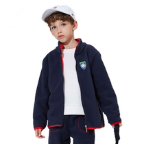 Snoopy Childrens Clothing Childrens Polar Fleece Jacket Boys Light Cardigan 2024 Spring and Autumn New Girls Outdoor Top
