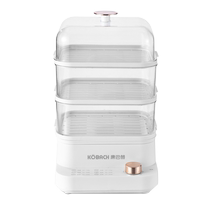 Kangbach steamer anti-dry breakfast steamer steamer household three-layer multi-functional steamed vegetable breakfast machine